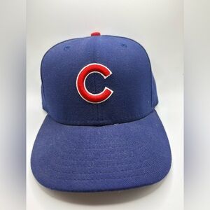 NWOT Vintage New Era 7 Chicago Cubs Made in USA Wool 59Fifty On Field Fitted Hat